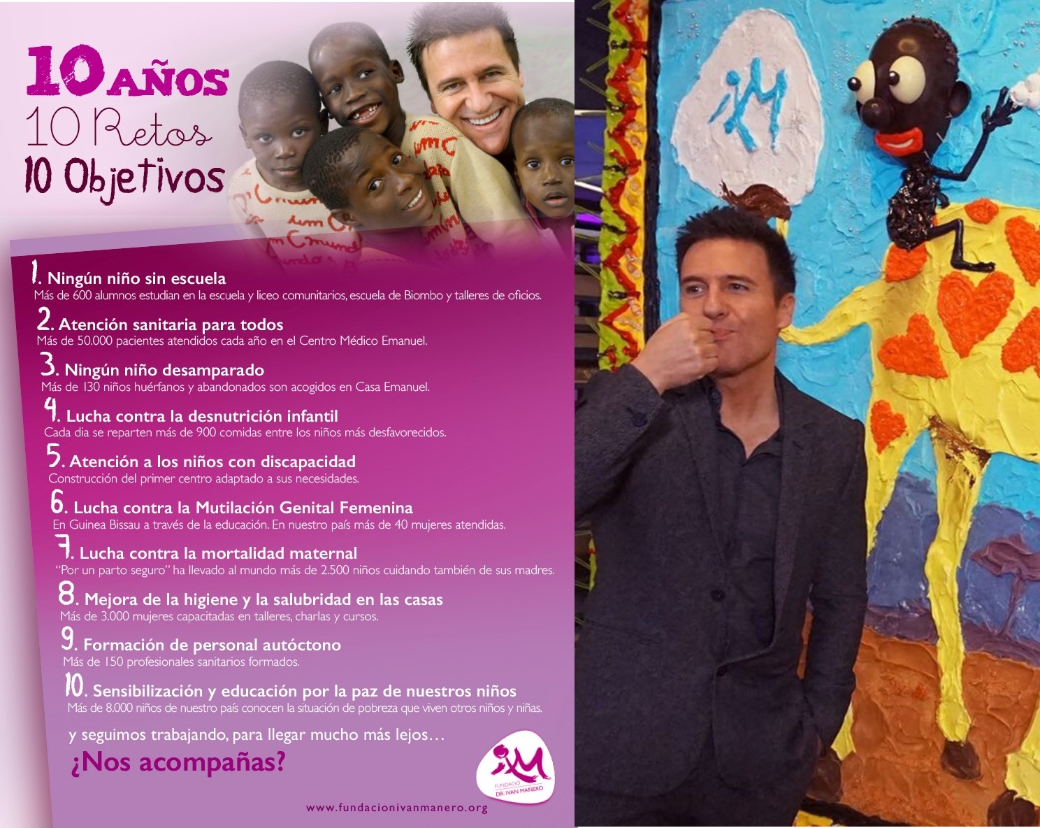 La Fundación Dr. Ivan Mañero celebra su  Décimo Aniversario